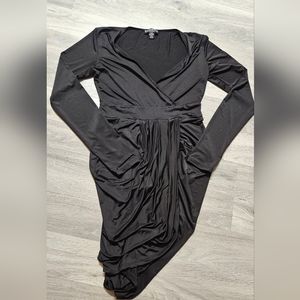 Revamped Black Mini Dress